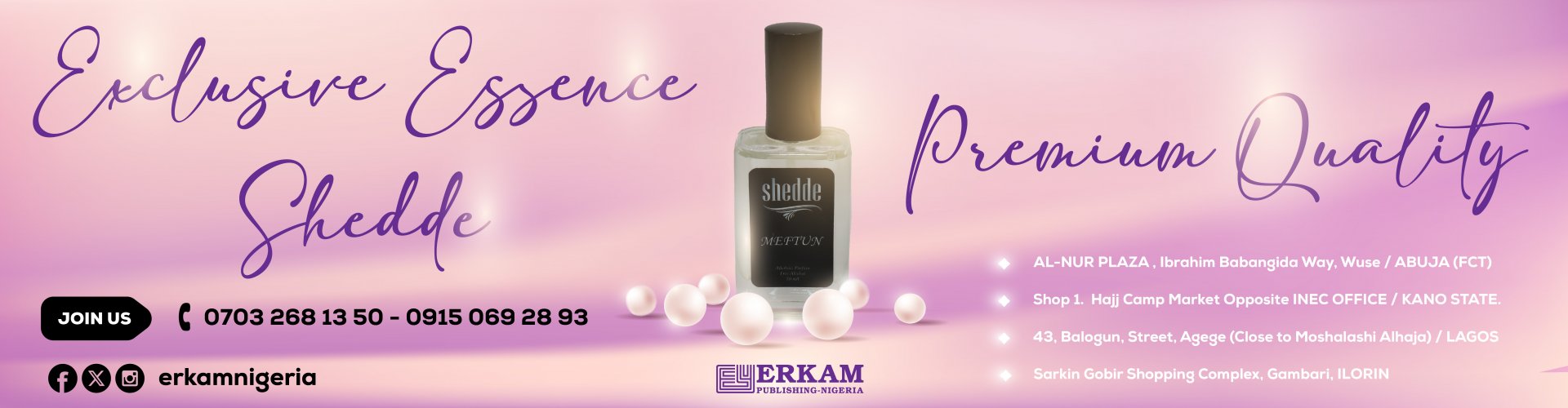 Essence slider resmi